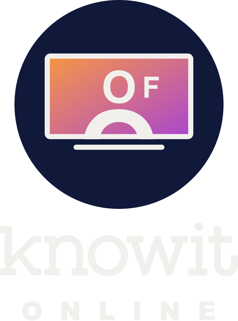 Online fagseminar logo